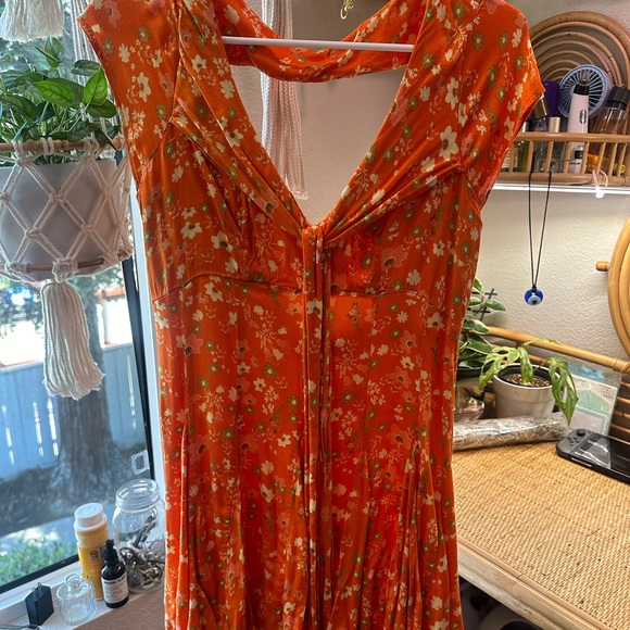 Cute orange free people dress - Picture 5 of 5